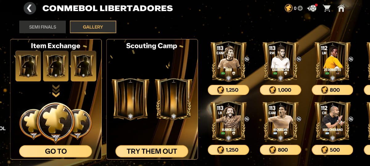 Kompetisi CONMEBOL Libertadores di FC Mobile 26