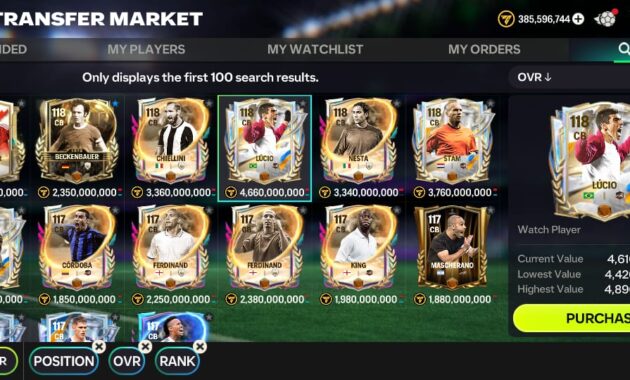 CB Terbaik di FC Mobile 26: Peringkat 10 Bek Tengah Terbaik