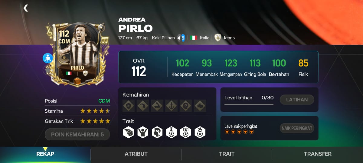 CDM Terbaik di FC Mobile 26