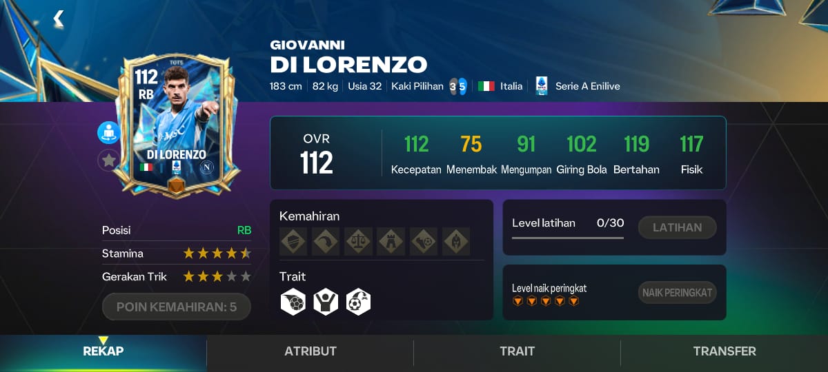 RB Terbaik di FC Mobile 26