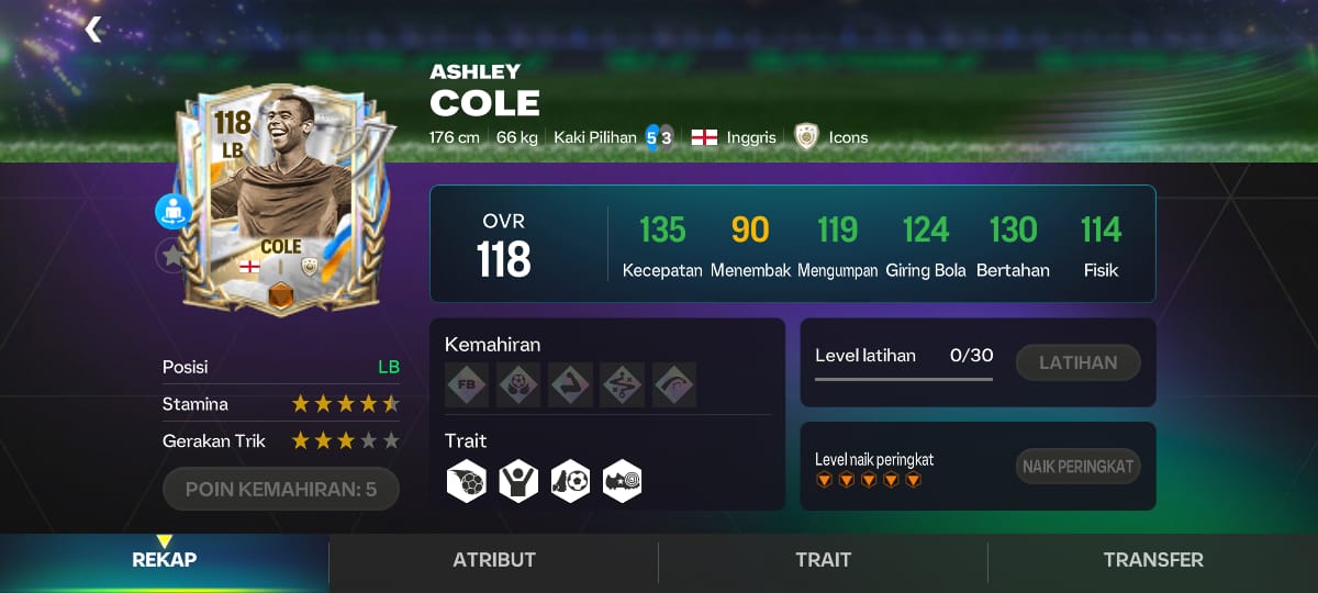 LB Terbaik di FC Mobile 26