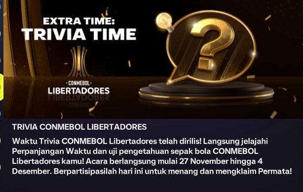 Kumpulan Jawaban CONMEBOL Libertadores Trivia Time