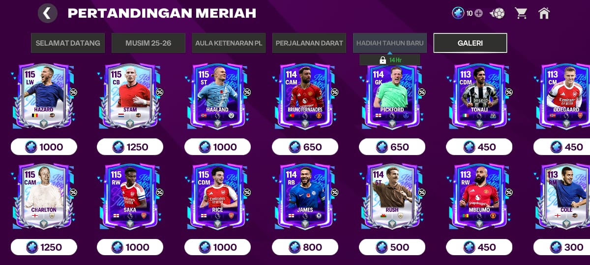 Panduan Event Festive Fixtures di FC Mobile 26