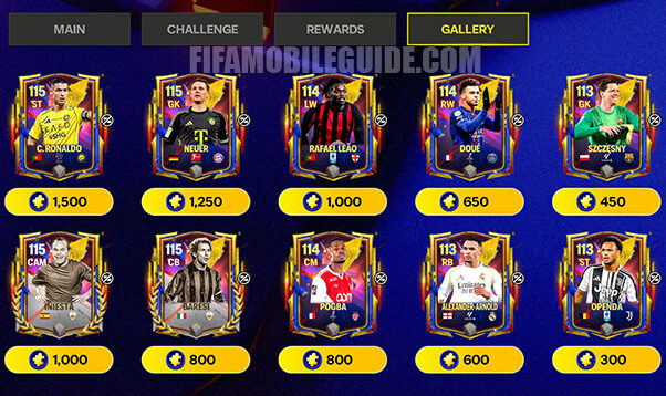 Panduan Event Record Breakers FC Mobile 26