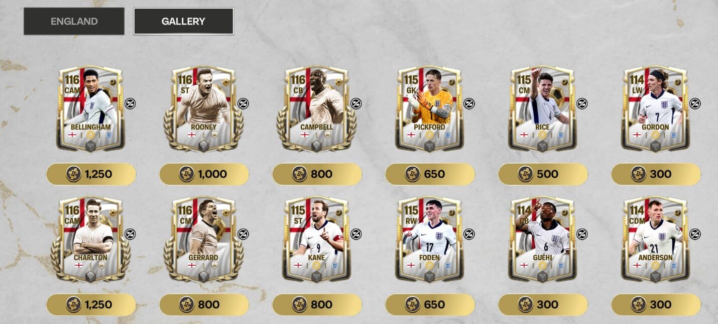 Panduan Event A Nation’s Story England Lengkap, Jawaban Guess the Player & Reward Terbaru